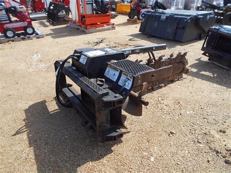 lowe trencher for skid steer|skid steer trench attachments.